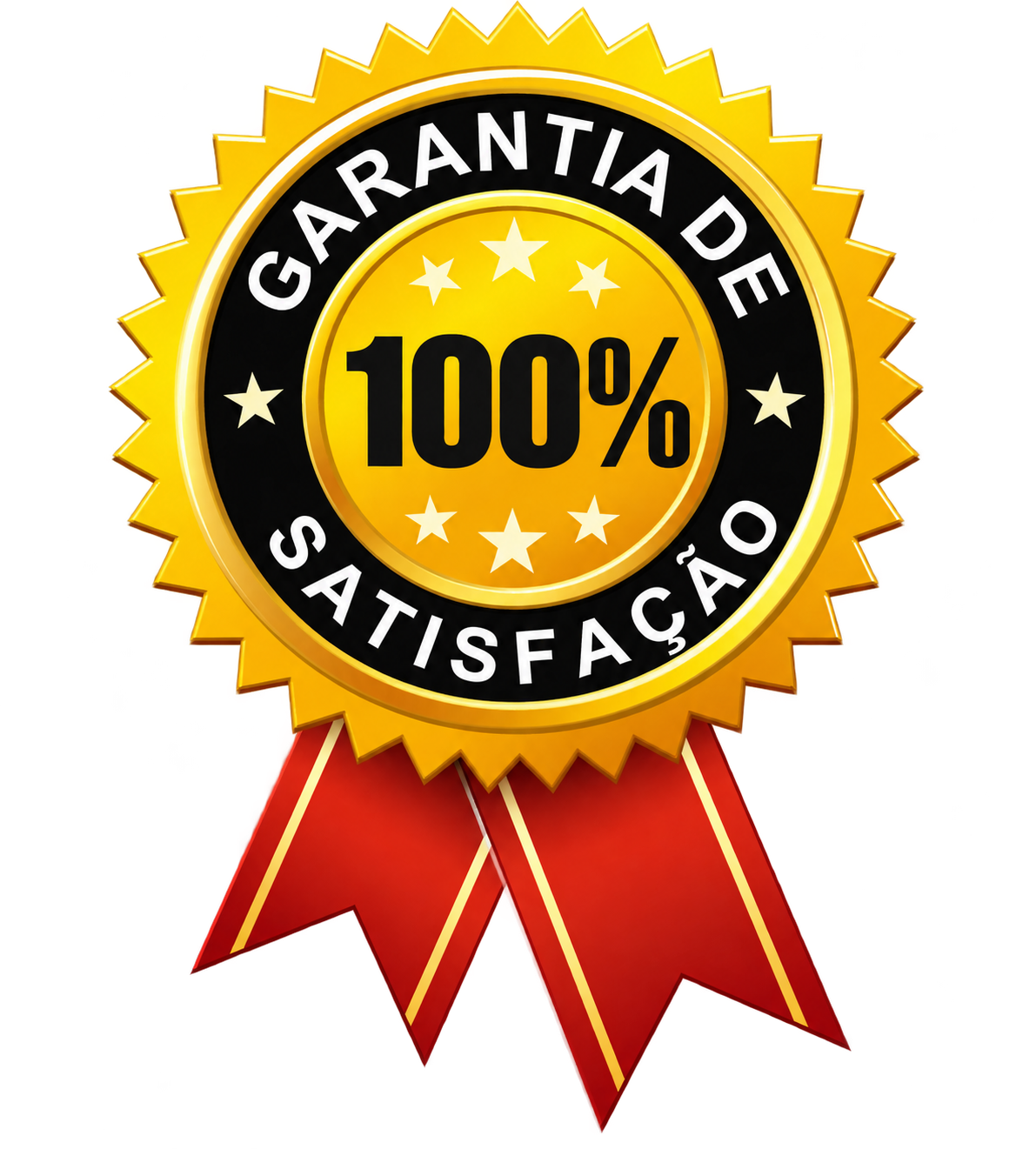 Selo: garantia de 100% satisfação